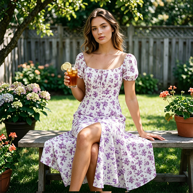 Flowing Boho Maxi Dress