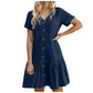 ⌛Limited-Time Offer-Casual Cotton Linen Dress