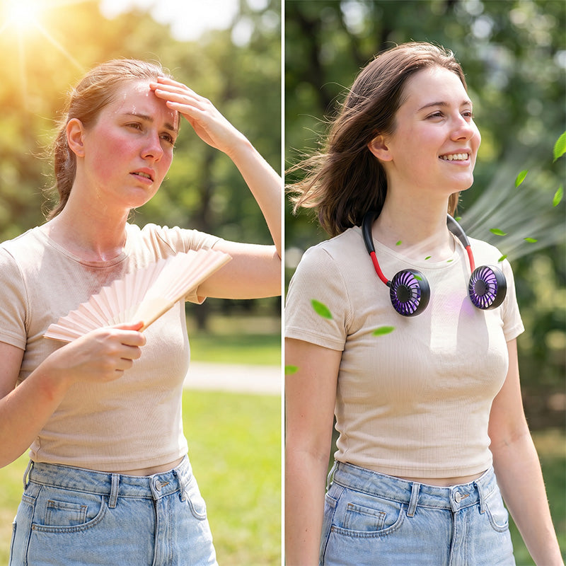 Portable Hands-Free Neck Fan