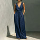 🔥New Products Now Available-Summer Fashion Sleeveless Top & Wide-Leg Pants Set
