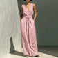 🔥New Products Now Available-Summer Fashion Sleeveless Top & Wide-Leg Pants Set
