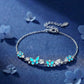 Luminous Garden Butterfly Bracelet
