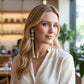 Elegant Tassel Faux Pearl Long Drop Earrings