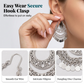 Elegant Vintage U-Shaped Dangle Earrings