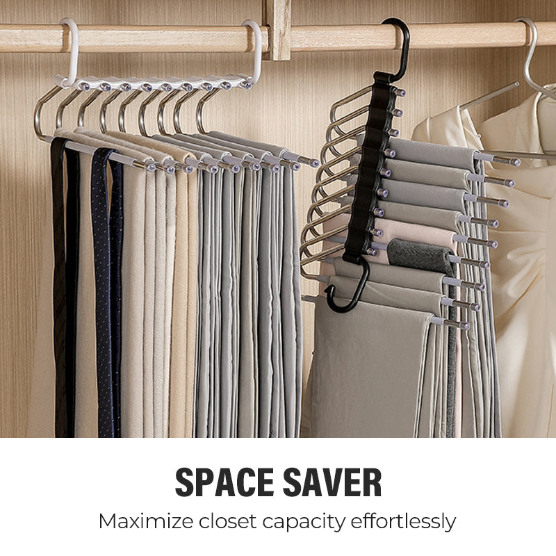 Multi-Layer Space-Saving Pants Hangers
