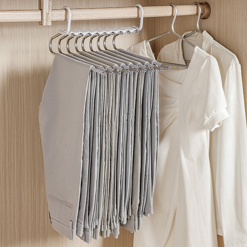Multi-Layer Space-Saving Pants Hangers