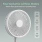 Portable Multifunctional Telescopic Floor Fan