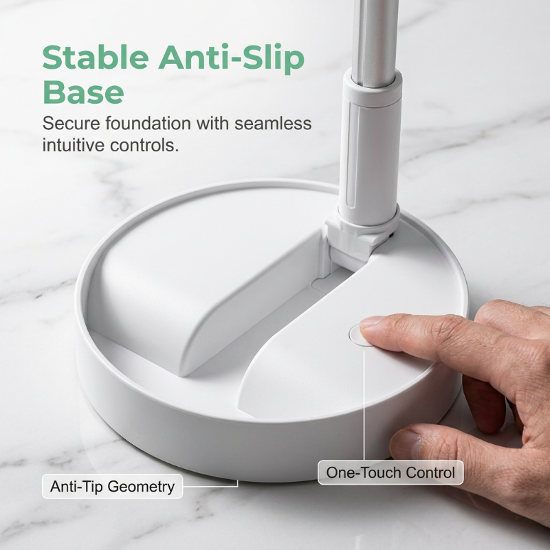 Portable Multifunctional Telescopic Floor Fan