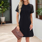 Women’s Elegant Dress with Lace Hollow Sleeves
