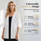 ⌛Limited-Time Offer-Women's Chiffon Open Front Cardigan Loose