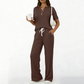 ⌛Limited-Time Offer-Women's Ribbed Knit Top & Pants 2-Piece Set