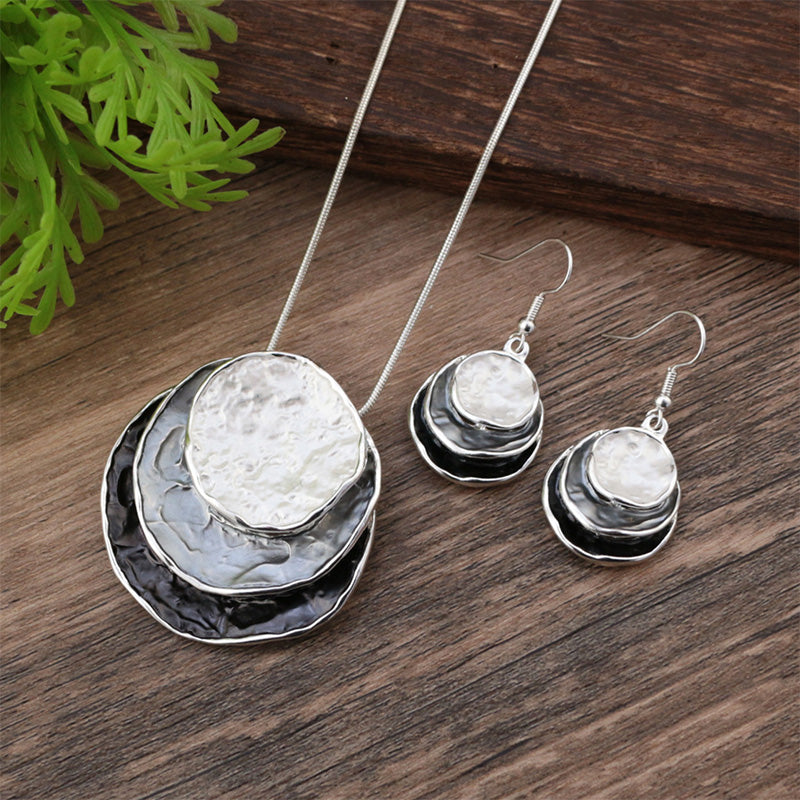 ✨ 50% OFF – Boho Layered Necklace & Earring Set, Statement Jewelry Duo That Instantly Elevates Any Outfit from Day to Night