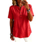 Women's Casual Top with Side Buttons