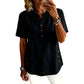 Women's Casual Top with Side Buttons