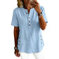 Women's Casual Top with Side Buttons