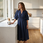 ⌛Limited-Time Offer-Women's Casual V-Neck Maxi Dress with Pockets