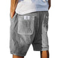 Men's Casual Corduroy Drawstring Shorts
