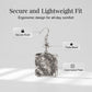 Vintage Hammered Square Dangle Earrings