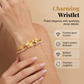 Women's Elegant Flower Open Bangle