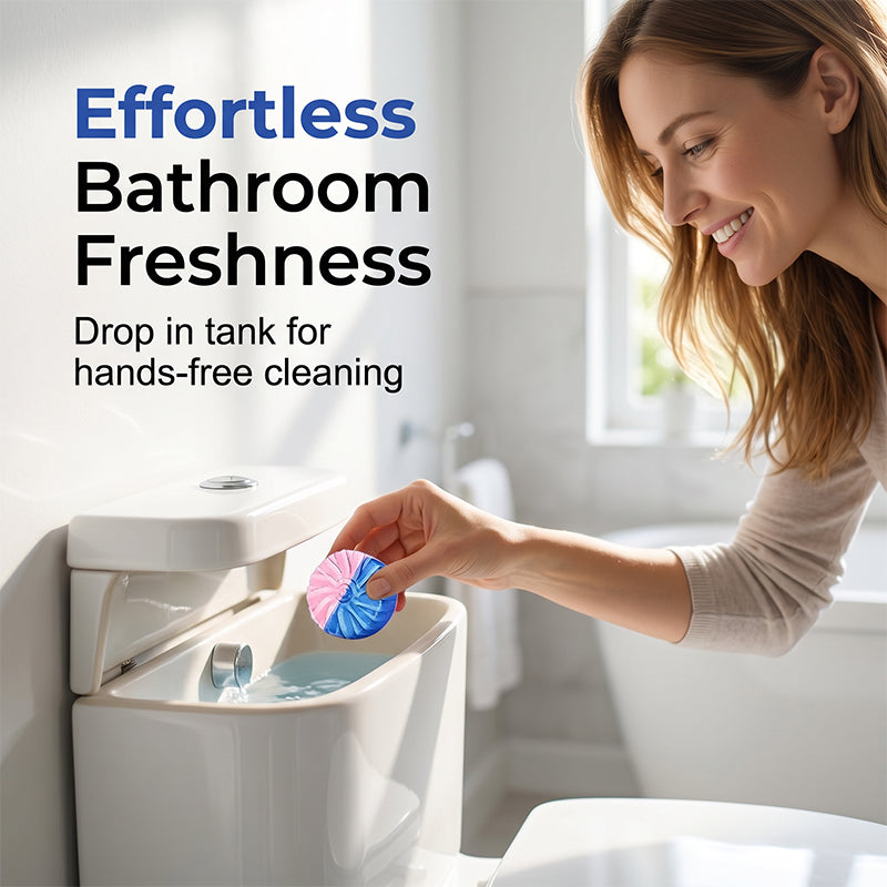 ✨2026 Sale — Over 35K sold!!💥Automatic Toilet Bowl Cleaner Tablets for Stain and Odor Removal