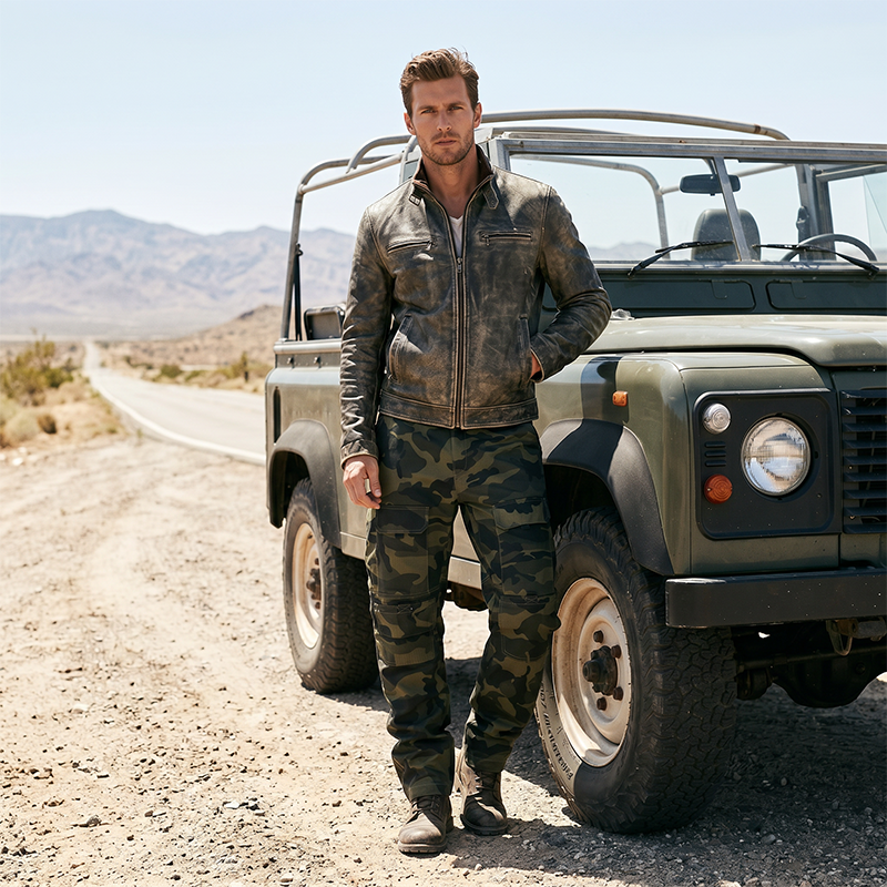 👖🌿 Men's Urban Camouflage Cargo Pants – 55% OFF! Street-ready camo print, multi-pockets, rugged style – perfect for everyday wear. 🔥💪