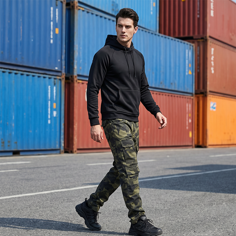 👖🌿 Men's Urban Camouflage Cargo Pants – 55% OFF! Street-ready camo print, multi-pockets, rugged style – perfect for everyday wear. 🔥💪