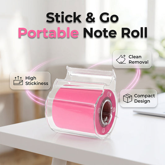 Portable High Stickiness Tearable Note Roll