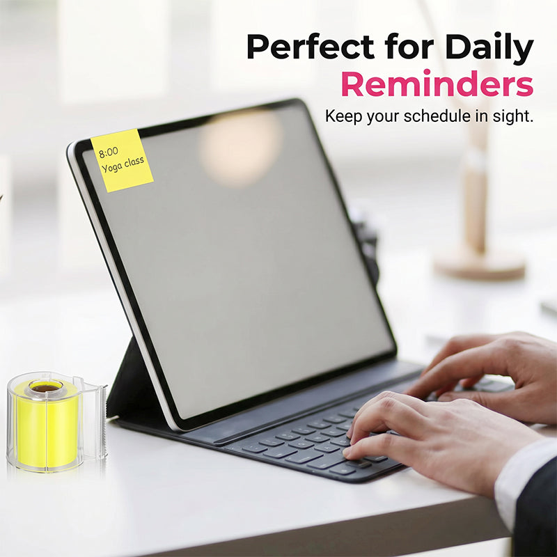 Portable High Stickiness Tearable Note Roll