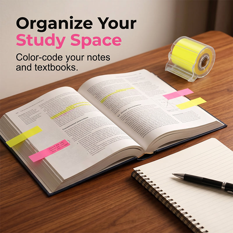 Portable High Stickiness Tearable Note Roll