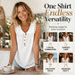 Women's Lace Lapel Sleeveless Summer Top