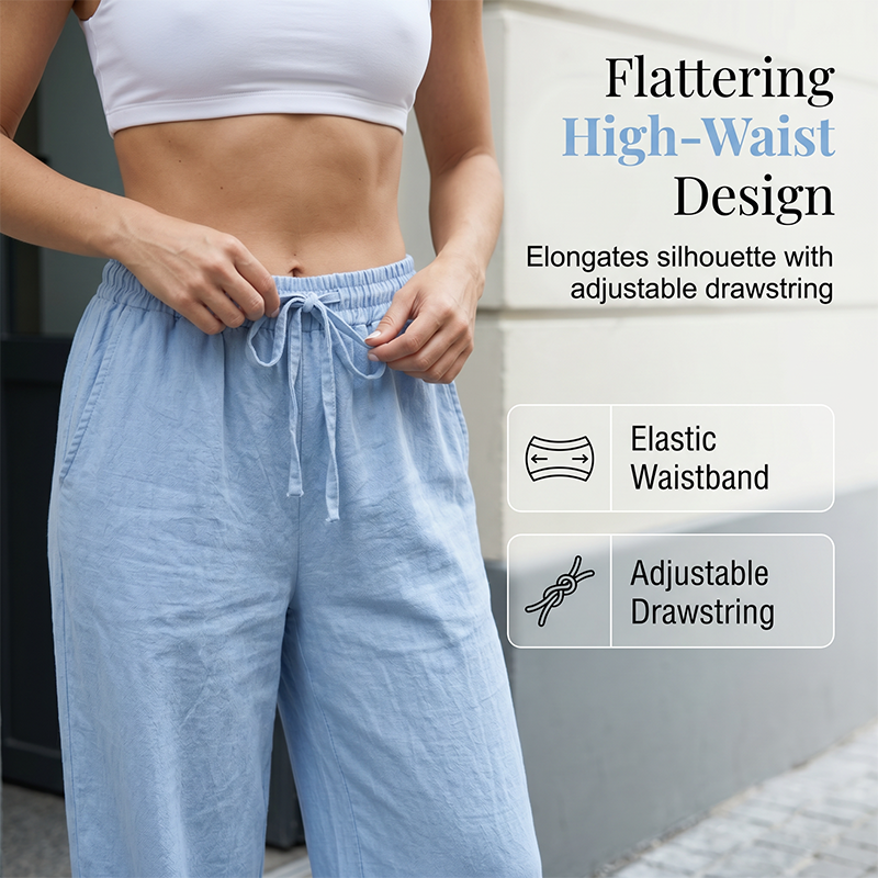 ✨ BUY 1 GET 1 FREE – Straight-Leg Pants for Women, Relaxed Casual Style That Pairs with Anything in Your Wardrobe