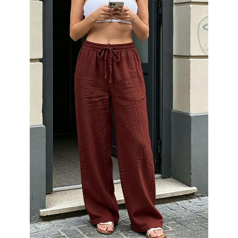 ✨ BUY 1 GET 1 FREE – Straight-Leg Pants for Women, Relaxed Casual Style That Pairs with Anything in Your Wardrobe