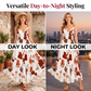 🌸 2026 Sale — Over 48,000 Sold! 💃 Women's Printed Spaghetti Strap Maxi Dress – Floral V-Neck Elegance ✨