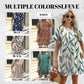 💃 Last Day Sale 50% Off 💐Loose Fit Short Sleeve Dress with Versatile Print Designs