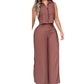 Women's Sleeveless Top & Pants 2-Piece Set
