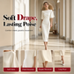 Women Elegant Boat Neck Flutter Sleeve Dress