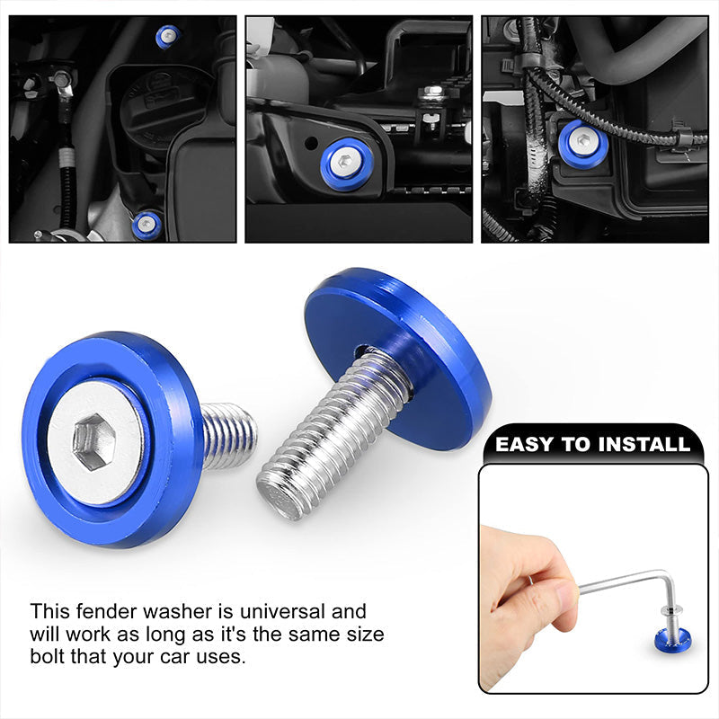 🔧 BUY MORE, SAVE MORE – Automotive Universal Screw Spacers, Durable & Rust-Resistant, Perfect for DIY Repairs & Upgrades