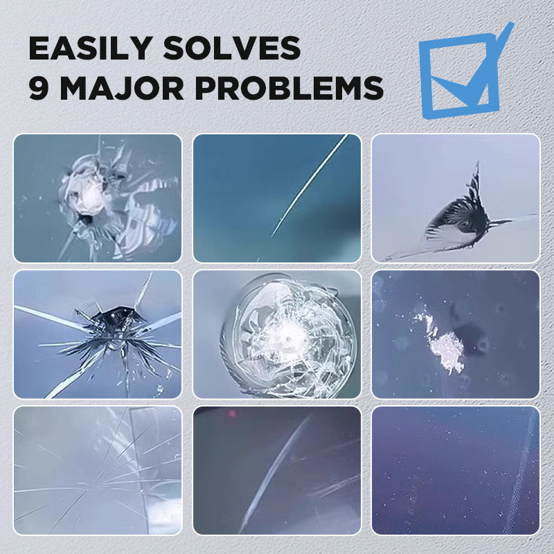 🔧 BUY 2 GET 1 FREE! ⏰ Cracks Gone Glass Repair Liquid – Fixes chips & cracks quickly – Works on windshields, windows or mirrors – strong, clear & durable ✨🪟💨
