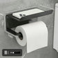 ⌛Limited-Time Offer-No Drill Carbon Steel Toilet Paper Holder