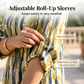🔥New Arrivals & Special Offers-Women Tie Dye V Neck Roll Up Sleeve 2 Piece Matching Pants Set