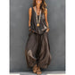 🌸New Arrivals & Special Offers-Women's Solid V-Neck Tank & Pants Set