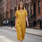 🌿50% Off on the Last Day-Women's Casual Short Sleeve Wide-Leg Jumpsuit