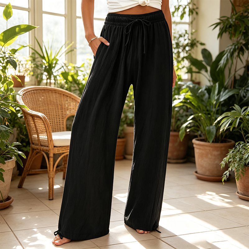 Women Casual Wide Leg Pants