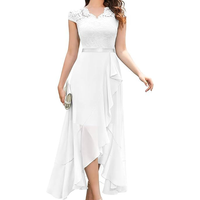 Elegant Lace Evening Dress