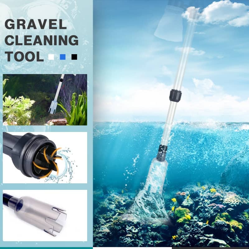 🥳2026 HOT SALE🥳💞50K+ SOLD!🛠️🛡️50% OFF! ✨Electric Aquarium Gravel Cleaner