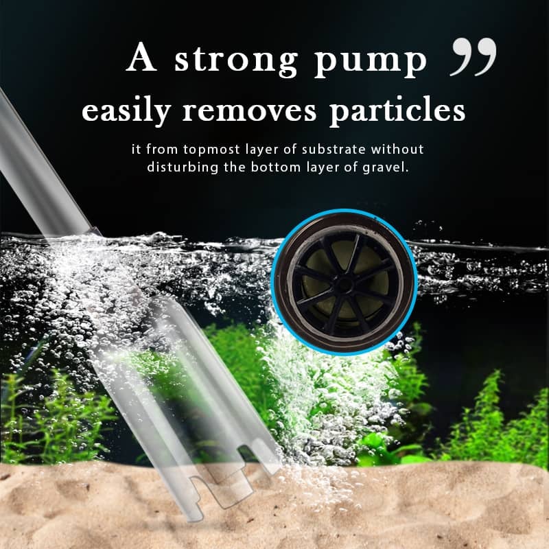 🥳2026 HOT SALE🥳💞50K+ SOLD!🛠️🛡️50% OFF! ✨Electric Aquarium Gravel Cleaner