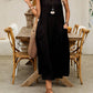 🌿Women's Sleeveless Round Neck Casual Dress Loose Fit Linen-Look Maxi Dress with Pockets