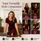 New Arrival✨Stylish Patchwork Dress in Faux Leather – Perfect for Date Nights