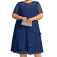 🌸Women's Elegant Plus Size Tiered Dress