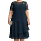🌸Women's Elegant Plus Size Tiered Dress